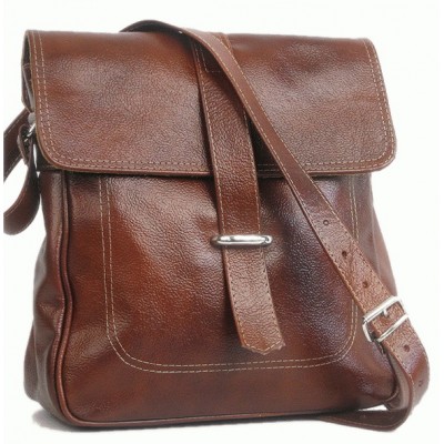  Leder Messenger Tasche Damen & Herren Leder Schwarz & Braun. Unisex